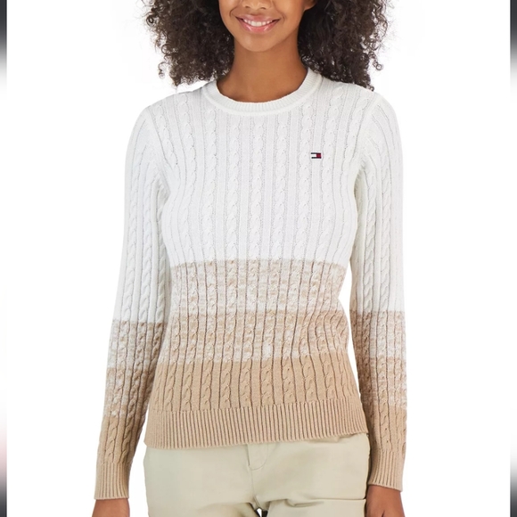 Tommy Hilfiger ombre crewneck sweater - Picture 1 of 3